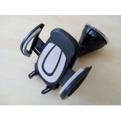 TELEFON TUTACAĞI VANTUZLU MANDALLI GRİ (AYARLI) - TELEFONLUK, TELEFON TUTUCU, TELEFON APARATI - 2