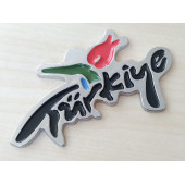 Türkiye yazısı SİYAH 10,5cm (Türkiye Logosu) Türkiye Arması - 1