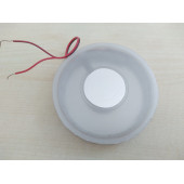 AYAK ALTI LEDİ KIRMIZI 8cm (KUMANDASIZ - 12V) YUVARLAK LED, ARAÇ İÇİ LED, AYDINLATMA LEDİ, LED LAMBA - 2