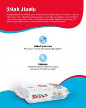 Baby Turco Islak Havlu Mendil 90 Yaprak Plastik Kapaklı Karma 6 Lı Set (Klasik-Beyaz Sabun) - 3
