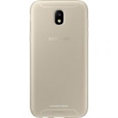 Samsung Galaxy J5 2017 Orjinal Jelly Silikon Kılıf - Gold thumbnail 1