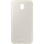 Samsung Galaxy J5 2017 Orjinal Jelly Silikon Kılıf - Gold thumbnail 2