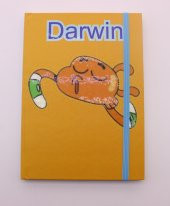 Lastikli Noktalı Sert Kapak Darwin ve Gumball Defter - 4