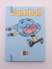 Lastikli Noktalı Sert Kapak Darwin ve Gumball Defter - 5