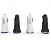 Tsmart iPhone Şarj Kablolu 2 USB iPhone 3,1A Araç Şarj Seti Beyaz TS-A24 - 3