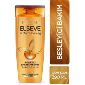 Loreal Paris Loréal Paris Elseve Mucizevi Yağ Besleyici Bakım Şampuanı 390 ml - 1