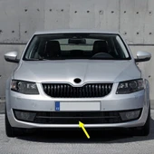 Skoda Octavia 3 2013-2017 Ön Tampon Alt Orta Petekli Izgara 5E0853677 thumbnail 1