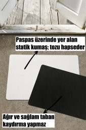Esnature Hoşgeldiniz Kelebek Dekoratif İç ve Dış Kapı Paspası 45x70 Cm - 4