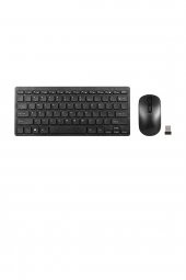 TahTicMer   Hometech Quad Tab 10 Kablosuz Wireless Taşınabilir Klavye Mouse Set Q Klavye - 1