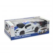 TOY-13 Toysan, 1:12 Kumandalı Şarjlı Polis Arabası - 2