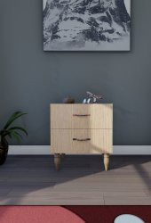 ÖMER ÇİFT ÇEKMECELİ KOMODIN - 3