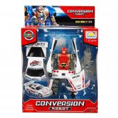 81234 Sunman, 1:32 Sesli ve Işıklı Dönüşebilen Robot - 5