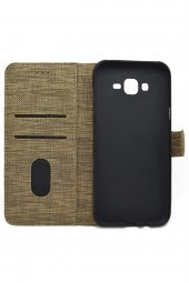 TahTicMer   General Mobile GM 21 Kılıf Kumaş Kredi Kartı Para Bölmeli Standlı Exclusive Spor Cüzdan - 2