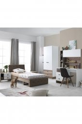 Rengarenk Latte 120X200 Karyola k1 - 2