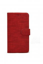 TahTicMer   Xiaomi Mi 10 Lite Kılıf Kumaş Kredi Kartı Para Bölmeli Standlı Exclusive Spor Cüzdan - 1