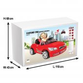 05 244 Pilsan Fortune Kırmızı 12 Volt Kumandalı / +3 yaş - 9