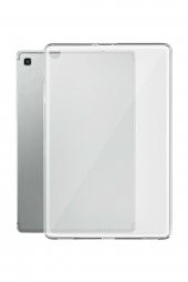 TahTicMer   Samsung Galaxy Tab A7 10.4 T500 Kılıf Transparan Ultra ince Silikon 0,2 mm Komple Arka Koruma - 2