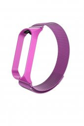 TahTicMer   Xiaomi Mi Band 3 Metal Kayış Hasır Kordon - 1