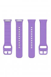 TahTicMer   Oppo Watch Free Kayış Silikon Akıllı Bileklik Spor Kordon - 2