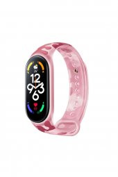 TahTicMer   Xiaomi Mi Band 6 Kayış Renkli Silikon Akıllı Bileklik Kordon Kayış - 1