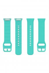 TahTicMer   Oppo Watch Free Kayış Silikon Akıllı Bileklik Spor Kordon - 2