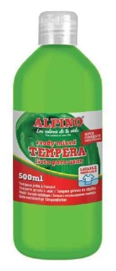 ALPİNO TEMPERA SULU BOYA 500ML YEŞİL - 1