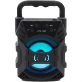 Taşınabilir Kablosuz Bluetooth Hoparlör Radyo/Aux/Sd Kart/Usb Bellek Destekli Speaker - 1