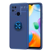 Xiaomi Redmi 10C Kılıf Zore Ravel Yüzüklü Silikon Kılıf thumbnail 4