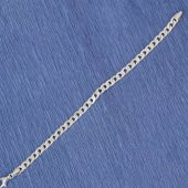 925 Ayar Gümüş 0,5 mm Zincir Bileklik - 4