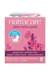 Natracare Ultra Ekstra Kanatlı Ped Süper 10lu - 1