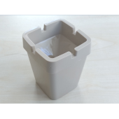 KARE KOKUSUZ KÜLLÜK (1.KALİTE) BEJ 7,5cm (ARAÇ EV OFİS) PRATİK KÜLLÜK, KÜL TABLASI thumbnail 1