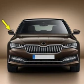Skoda Superb 3 2020-2023 Sağ Dış Dikiz Aynası Üst Kapağı 3V0857538A - 1