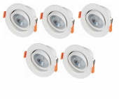 Cata 5 Adet Ct 5204 Cata 5 W Sıva Altı LED Spot Beyaz 6500K - 1