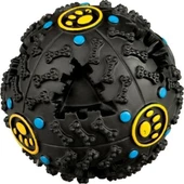 Bobo Köpekler İçin Plastik Sert Top Gumi Sesli 10 cm Siyah WJ-047-1 thumbnail 2