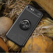 Apple iPhone SE 2022 Kılıf Zore Ravel Yüzüklü Silikon Kılıf thumbnail 10