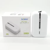 Sobo AC/DC Usb Şarjlı Çift Çıkışlı Hava Motoru SB-428 - 1