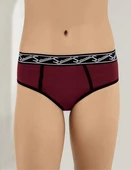 6 lı Paket Şahinler Bayan Likralı Bikini Külot B3084 - 4