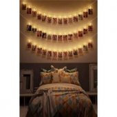 20 li Mandal Led Işık Peri Led 3 Metre 20 Adet Mandal led - 1