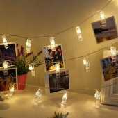 20 li Mandal Led Işık Peri Led 3 Metre 20 Adet Mandal led - 5