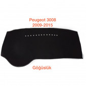 PEUGEOT 3008 2009-2015 ARASI DERİ KAPİTONE TORPİDO KORUYUCU ÖRTÜ - 1