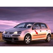 VW Golf 5 2004-2008 Sol Ön Kapı Bandı Çıtası Kuşağı 1K4853515B - 1