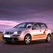 VW Golf 5 2004-2008 Sol Arka Kapı Bandı Çıtası Kuşağı 1K4853753 - 1