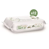 Baby Turco Beyaz Sabun Kokulu 90 Yaprak 12'li Paket Islak Mendil - 3