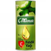 Çotanak Fındık Yağı 1 lt Teneke - 1