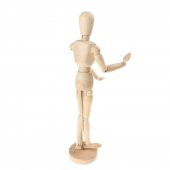 ORTA BOY KUKİ AHŞAP KUKLA - 2