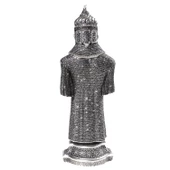 ZIRH BOYTU ORTA BOY GÜMÜŞ RENK BİBLO - 3