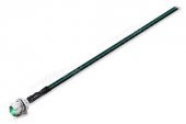 12V LED Şase Tip Mercekli Kablolu 1 Adet Yeşil  Difused - 20 Cm - 1