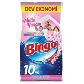 Bingo Matik 10 kg Mutlu Yuvam Renkliler ve Beyazlar Toz Çamaşır Deterjanı - 1