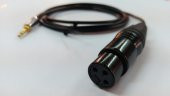 3.5 mm Stereo - XLR Dişi Kamera Mikrofon Kablosu 3 Metre Kaliteli - 3