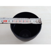 KOKUSUZ KÜLLÜK SİYAH-GRİ 8cm (ARAÇ EV OFİS) PRATİK KÜLLÜK, KÜL TABLASI - 4